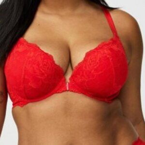 Push-Up Front-Close Bra